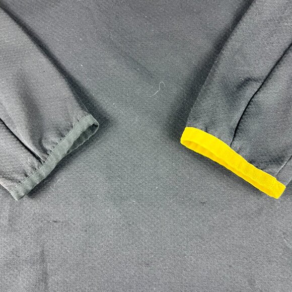 Nike Livestrong Cycling Shirt Extra Large Black 1/4 Zip Lance Armstrong Pullover - Picture 4 of 16